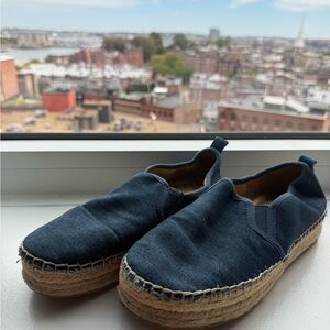 Sam Edelman Navy Espadrilles